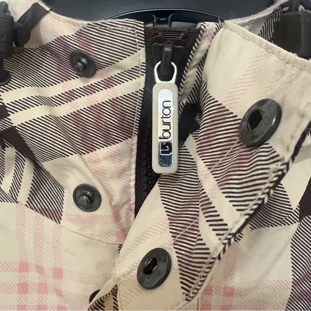 Burton Plaid Women’s Snowboarding Jacket - Picture 3 of 13